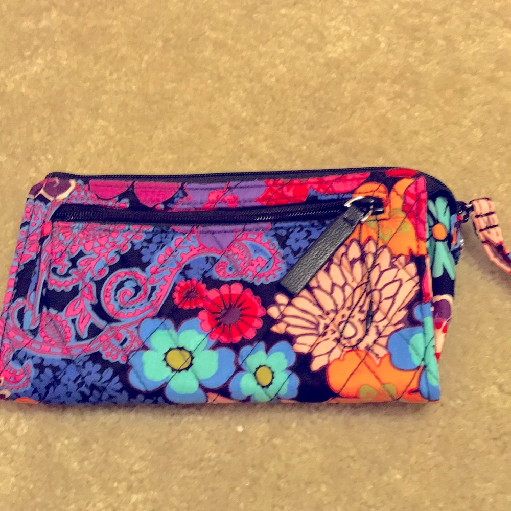Floral Fiesta Vera Bradley Wristlet